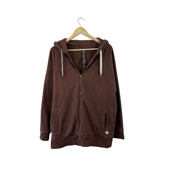 Vuori Medium Restore Hoodie Sweatshirt Oversized Fit Organic Cotton Womens - Picture 1 of 12
